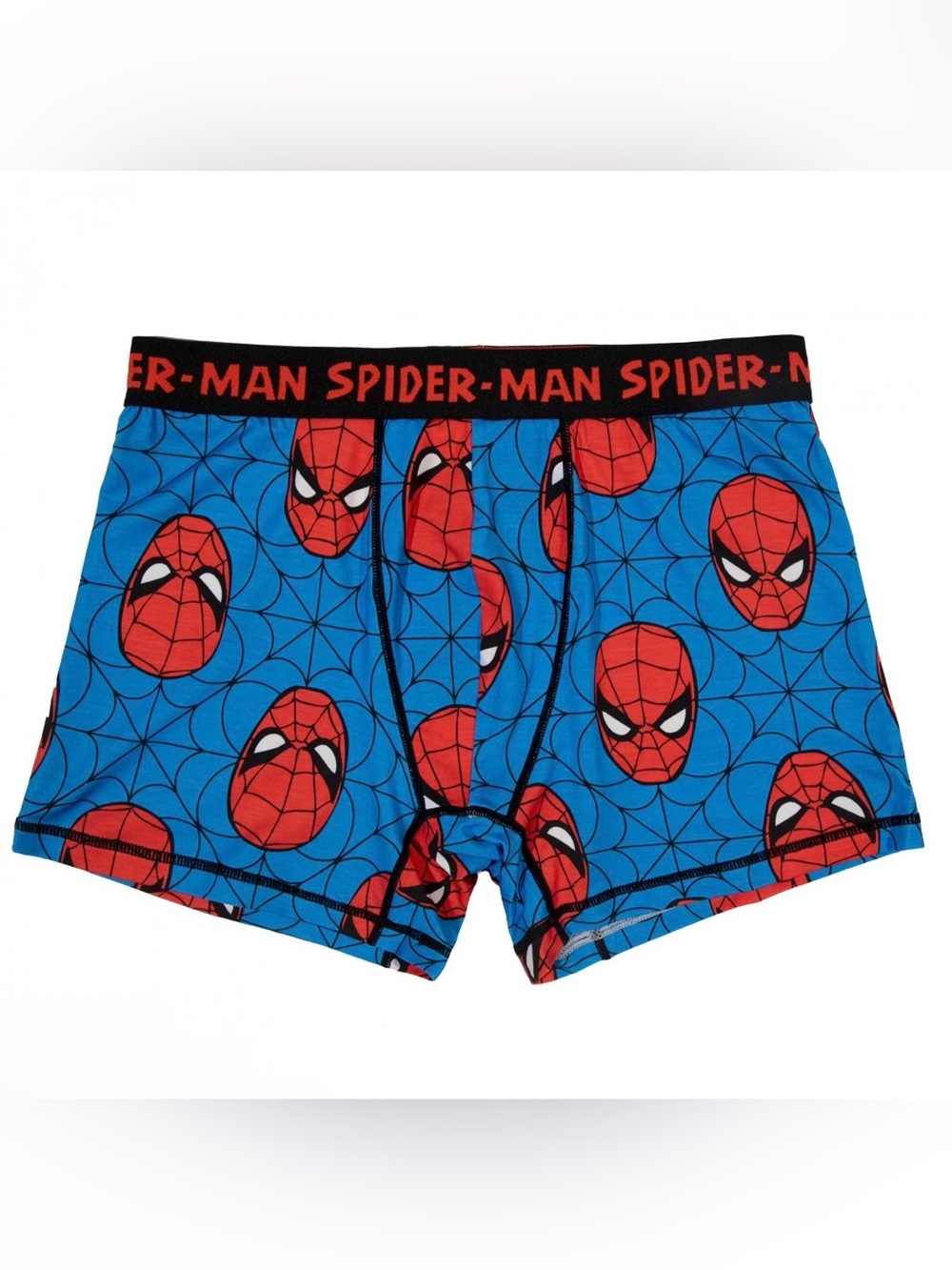 Marvel Spider-Man Repeating Mask Pattern Boxer Briefs
Men XL (40-42”)
New w/ Tag